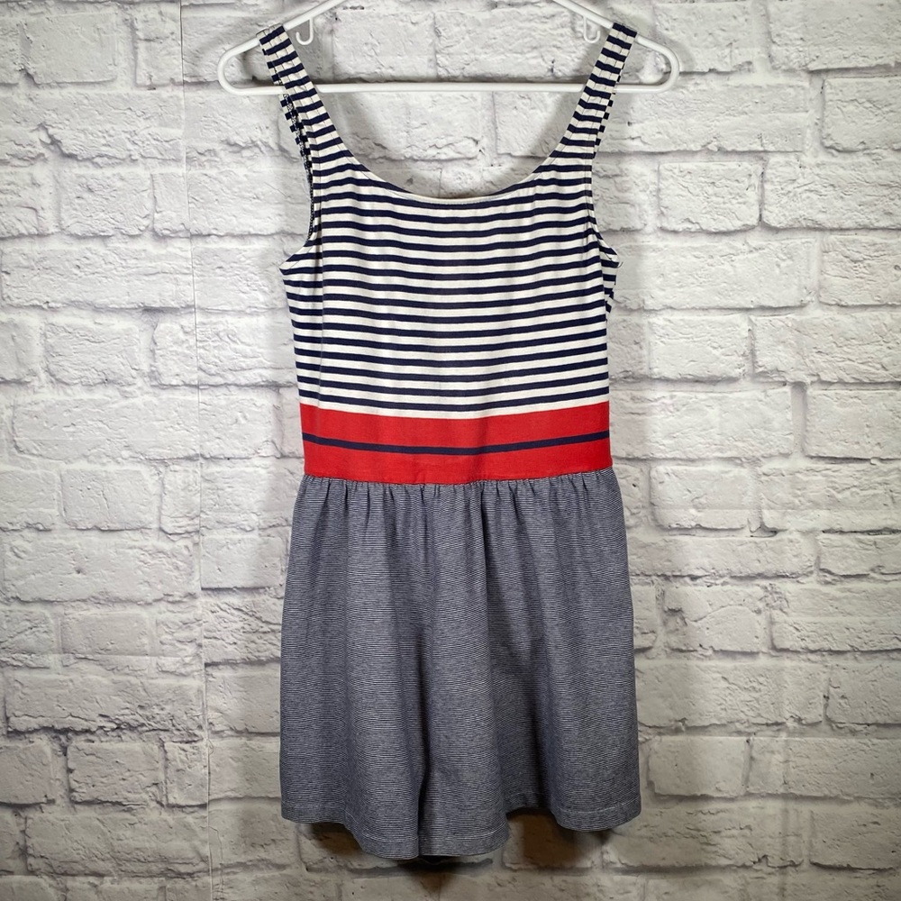 Vintage 1970’s Westbound Beach Nautical 1 Piece Swimsuit/Romper Size 12